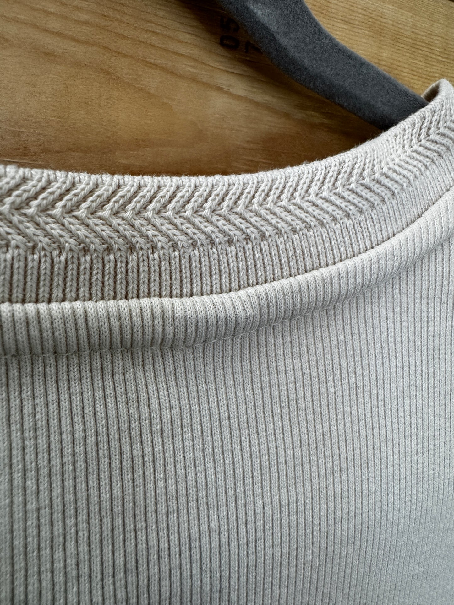 Blouse - Banana Republic Ribbed Henley XL