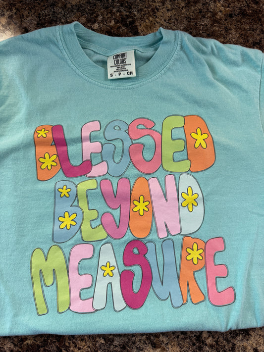 Graphic Tshirts - Blessed Beyond Measure
